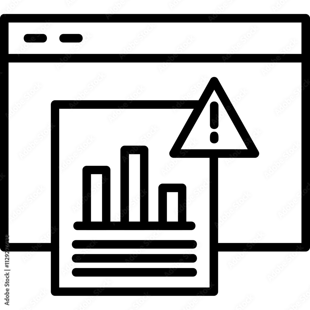 Marketing Report Icon Marketing Report Icon