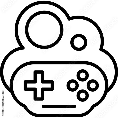 Cloud Game Icon