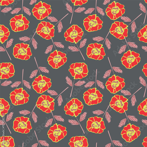 the combination of natural tones and detailed motifs makes this pattern a soothing and stylish option.