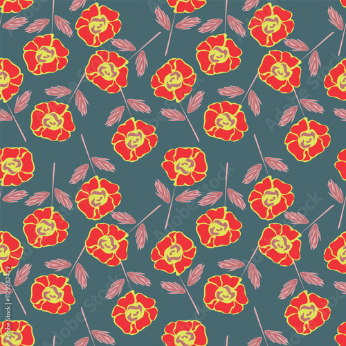 the combination of natural tones and detailed motifs makes this pattern a soothing and stylish option.