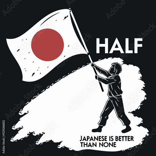 Half Japanese Pride T-Shirt