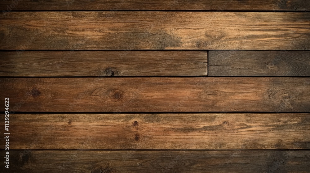 Rustic wooden texture showcasing different shades of brown in planks arranged in a seamless pattern Rustic wooden texture showcasing different shades of brown in planks arranged in a seamless pattern