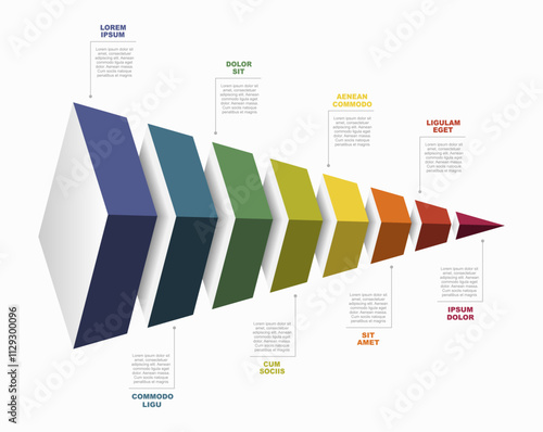 Infographic design template with place for your data. Vector illustration.