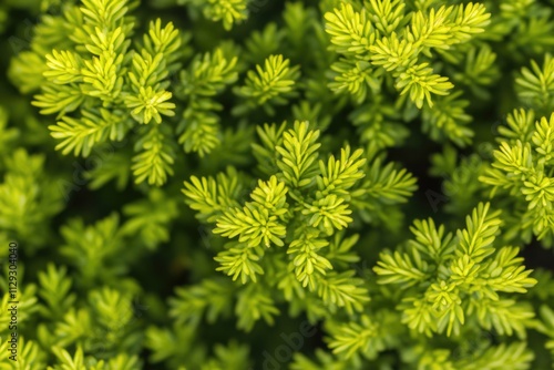 A close-up shot of a plant's green leaves, ideal for use in nature-inspired designs or as a background image