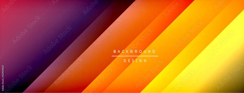 Dynamic shadow lines with gradient colors geometric background Dynamic shadow lines with gradient colors geometric background