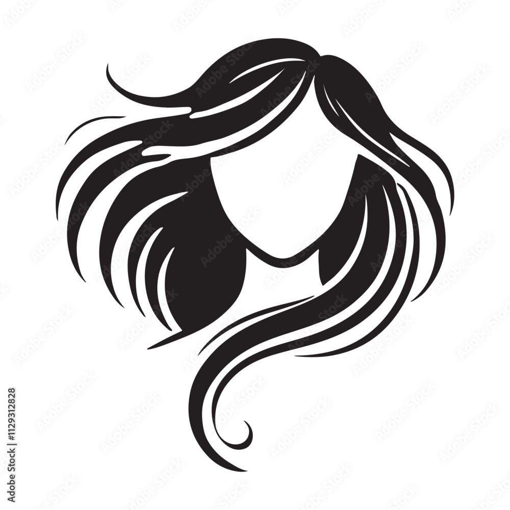 A beautiful vector illustration of a woman's long hair silhouette, perfect for logos, branding, or creative design projects. Ideal for beauty, fashion, or hairstyle-related themes.
A beautiful vector illustration of a woman's long hair silhouette, perfect for logos, branding, or creative design projects. Ideal for beauty, fashion, or hairstyle-related themes.
