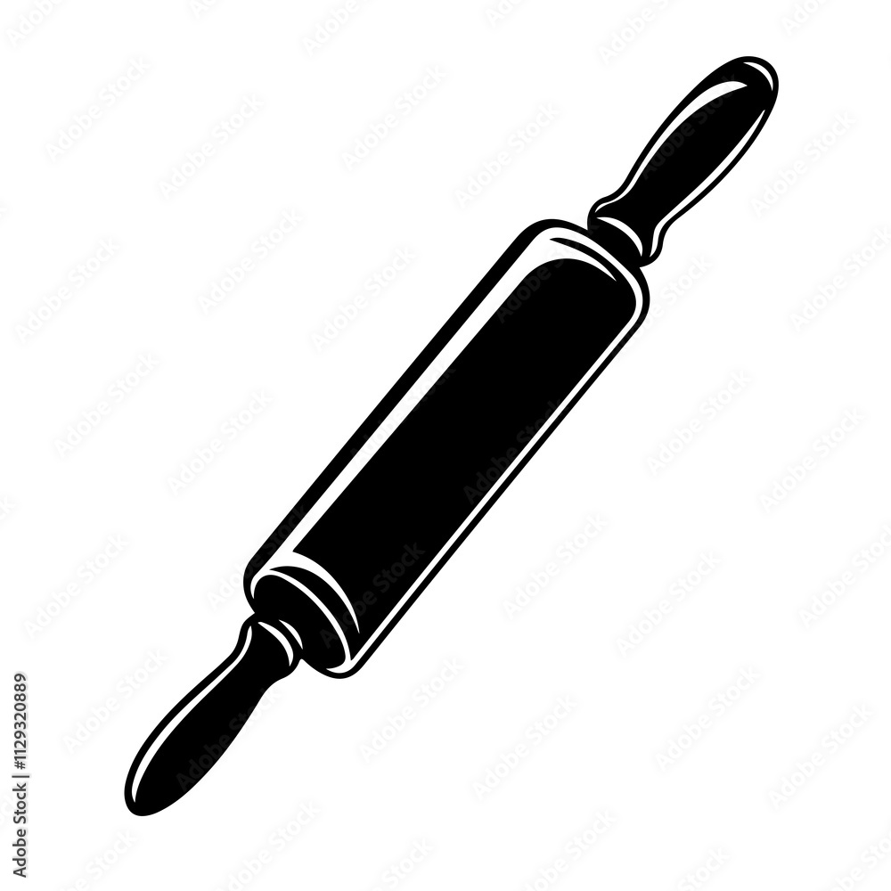 Rolling pin png - utensil on isolated transparent background Rolling pin png - utensil on isolated transparent background