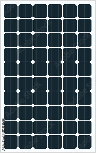 Solar Cell Panels. Graphic vector. solar panel texture vector illustration