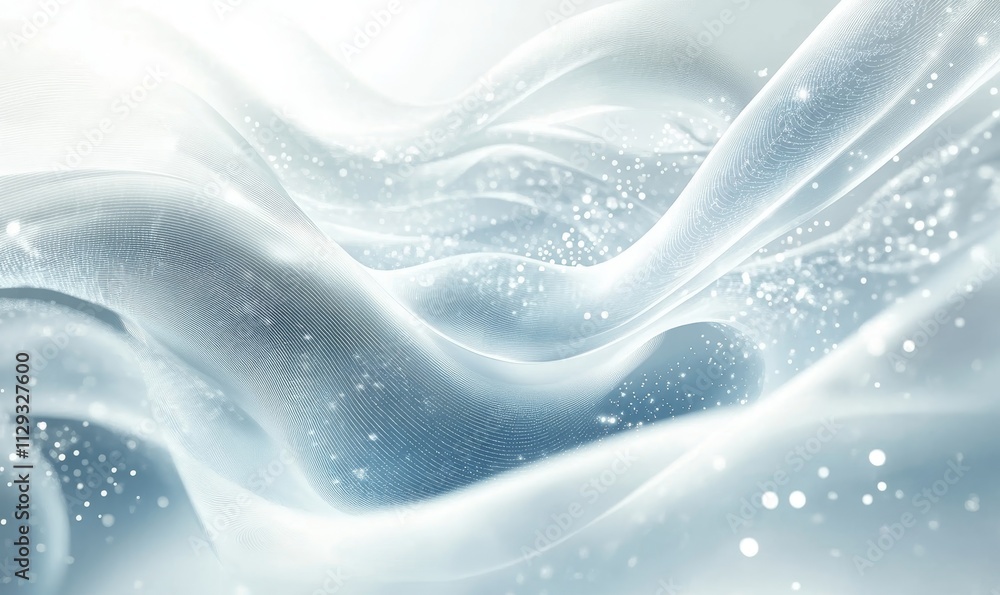 Abstract White Futuristic Background, Generative AI Abstract White Futuristic Background, Generative AI