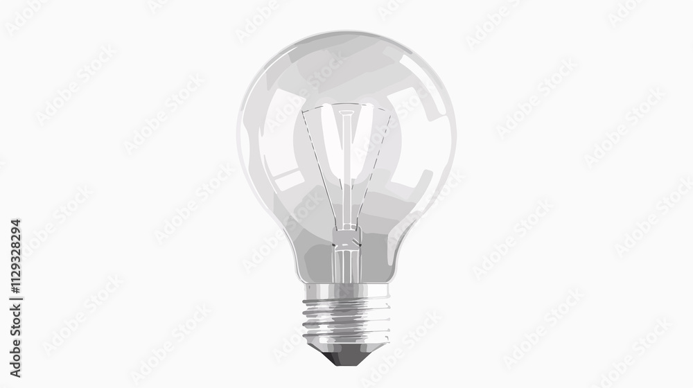 Bright Light Bulb Vector Illustration for Creative Ideas and Innovation Bright Light Bulb Vector Illustration for Creative Ideas and Innovation