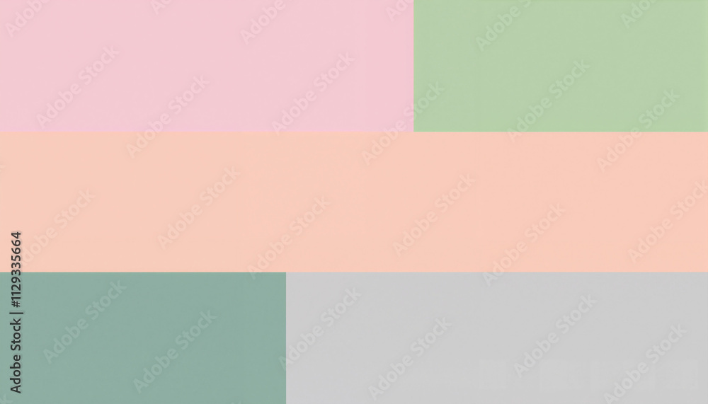Pastel color block background with soft tones, abstract design with copy space Pastel color block background with soft tones, abstract design with copy space