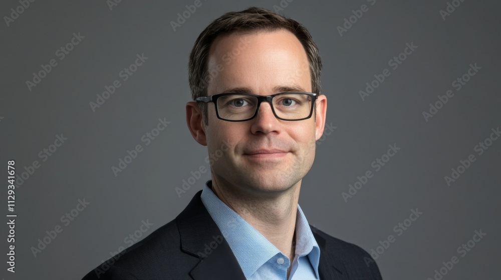 Professional Businessman Portrait - Confident and Successful Professional Businessman Portrait - Confident and Successful