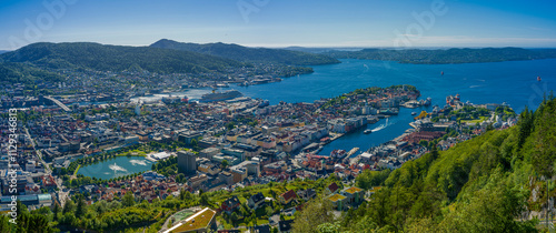 Bergen in Norwegen photo