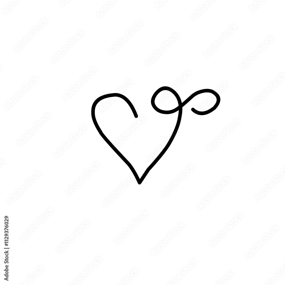 Hand Drawn Infinity Love Hand Drawn Infinity Love