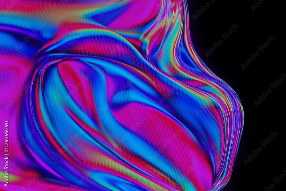 Fototapeta premium a colorful abstract background with a blue and pink hue