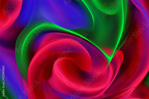 a colorful abstract background with a swirl pattern