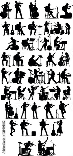 Music and Performance Silhouettes