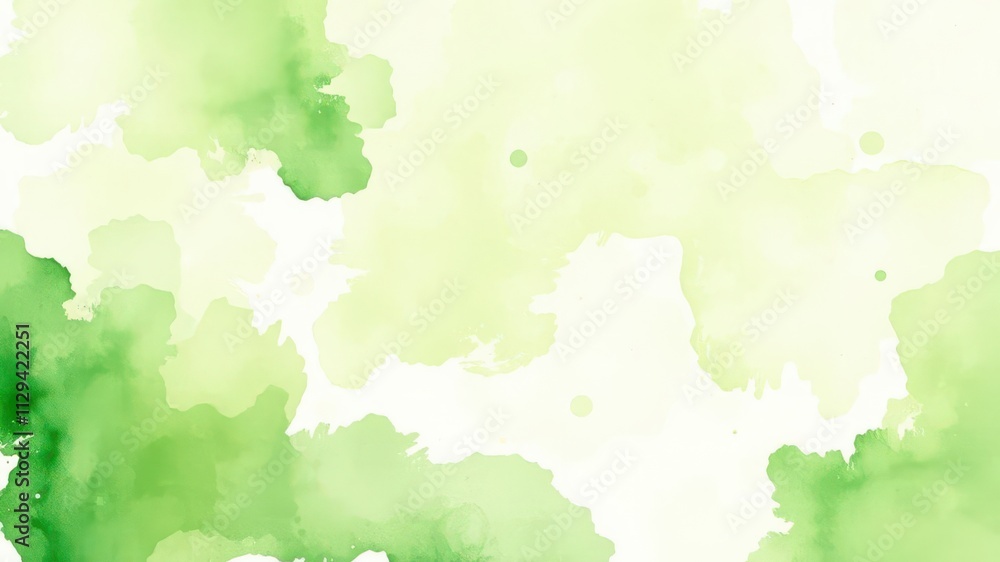 Abstract green watercolor paint background with vibrant brush strokes and splashes, paint Abstract green watercolor paint background with vibrant brush strokes and splashes, paint