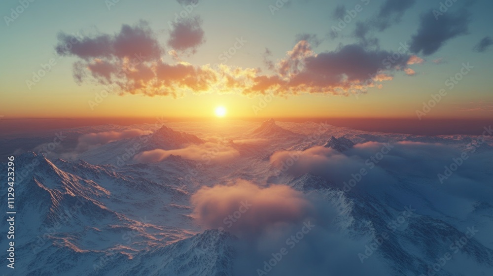 Mountain Sunset Mountain Sunset