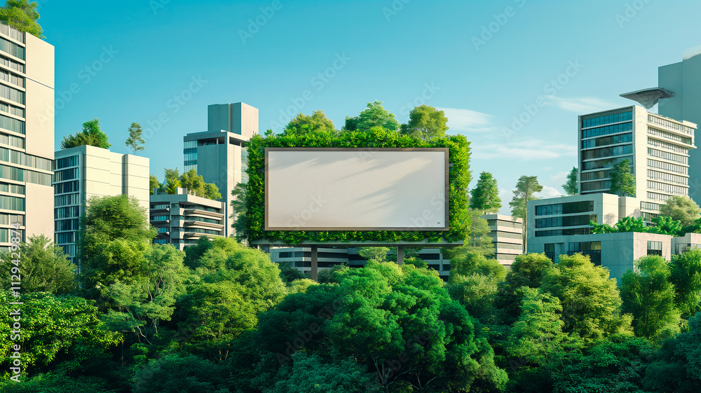 Obraz premium Un Respiro Verde: Naturaleza en la Ciudad