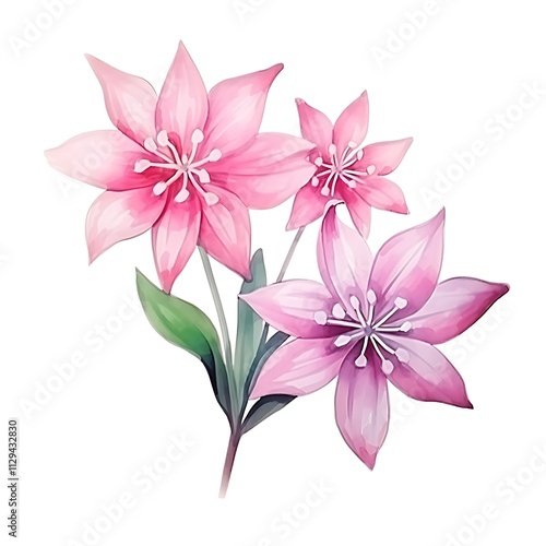 Pink lilies blooming for hanukkah creating festive atmosphere