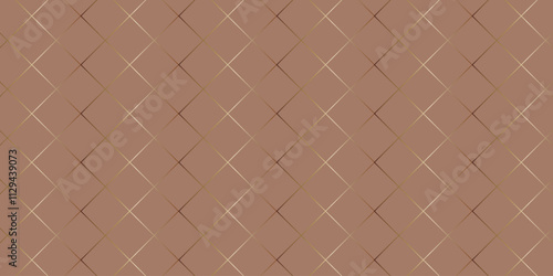The background of the color 2025 mocha mousse with a gradient geometric pattern. Vector graphics