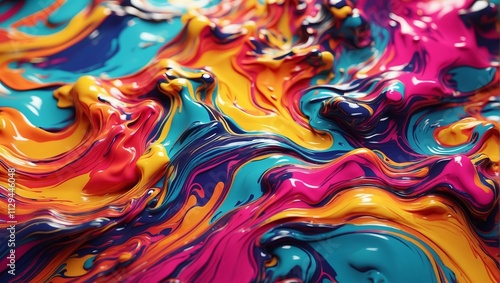 abstract background of waves