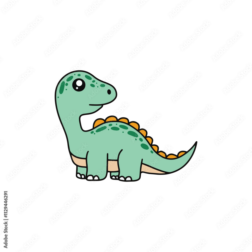 Obraz premium dinosaur cartoon
