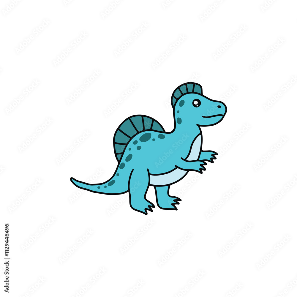 Fototapeta premium dinosaur cartoon