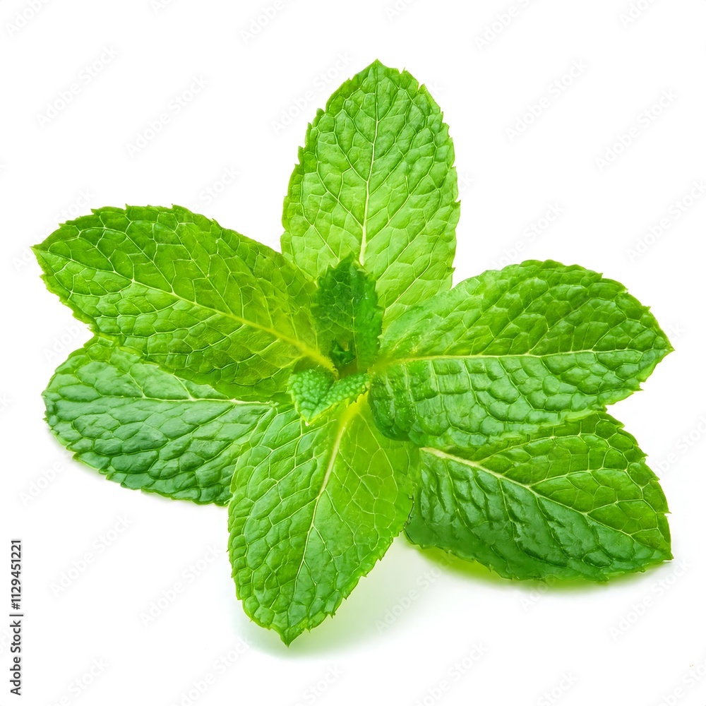 Mint leaves Mint leaves isolated on transparent background Mint leaves Mint leaves isolated on transparent background