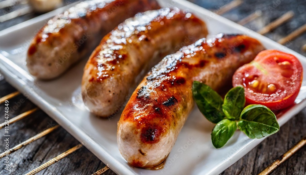 Smoky Grilled Sausages: A BBQ Street Food Favorite Smoky Grilled Sausages: A BBQ Street Food Favorite