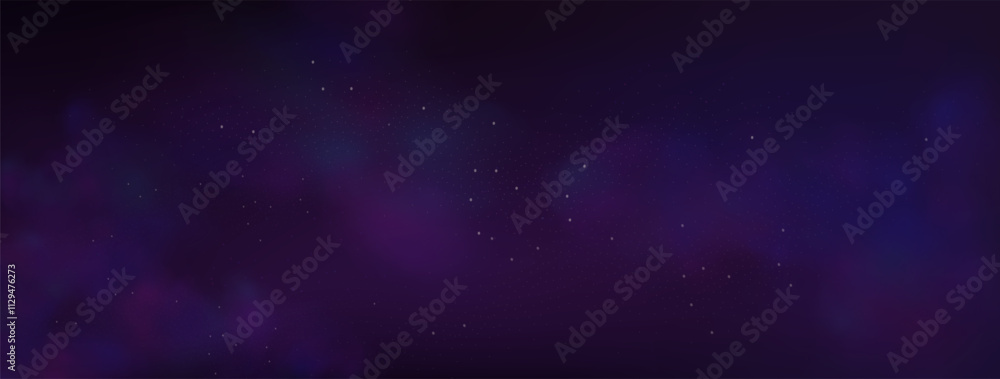 Obraz premium Starry night sky with astrological constellations. Space stars background.Space nebula and glittering stardust.