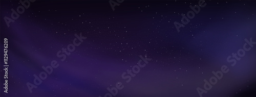 Starry night sky with astrological constellations. Space stars background.Space nebula and glittering stardust.