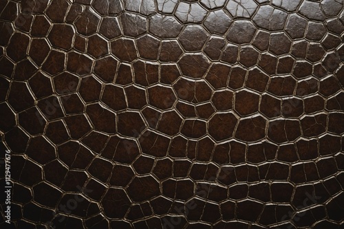 Detail wall plaster crocodile leather texture background photo