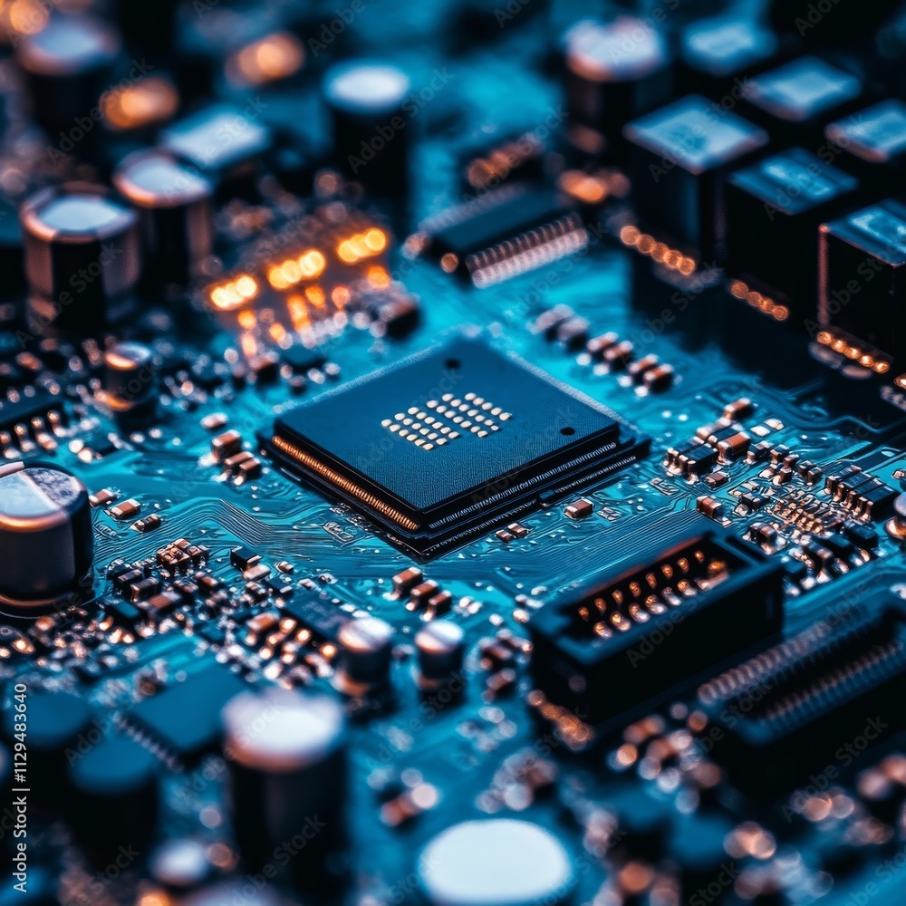 Computer circuit board tech backdrop Computer circuit board tech backdrop