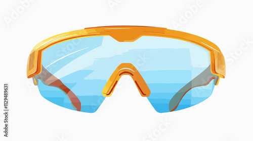 Professional Safety Glasses Icon Vector Illustration photo