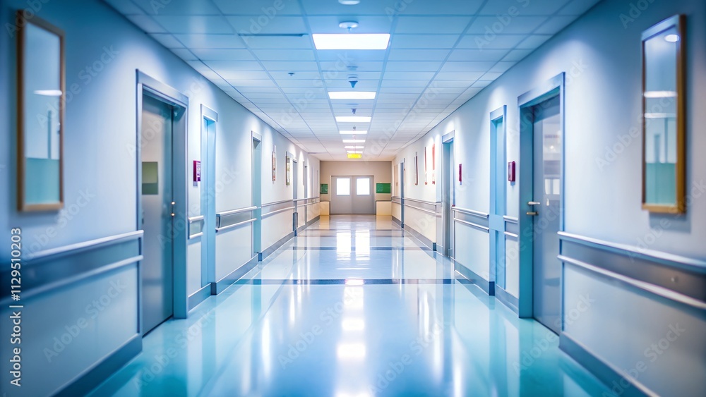 Fototapeta premium corridor in hospital background