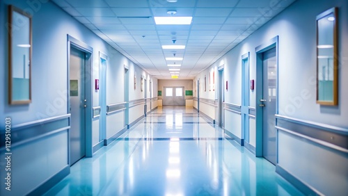 corridor in hospital background