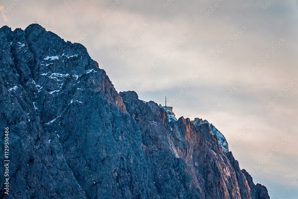 Obraz premium View of the Bavarian Alps, Germany.