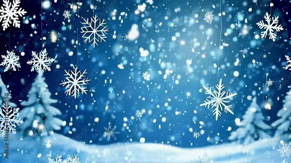 snowflakes falling snowflakes falling