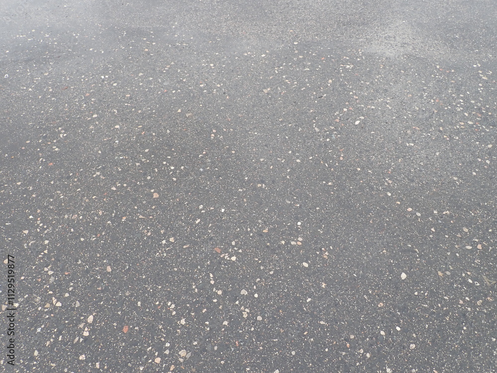 asphalt road with broken cracks after rain asphalt road with broken cracks after rain