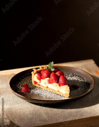 Tarta de fresa photo