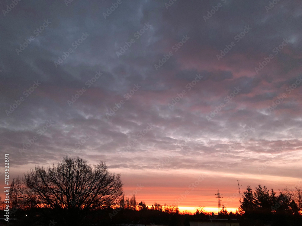 Naklejka premium Sky