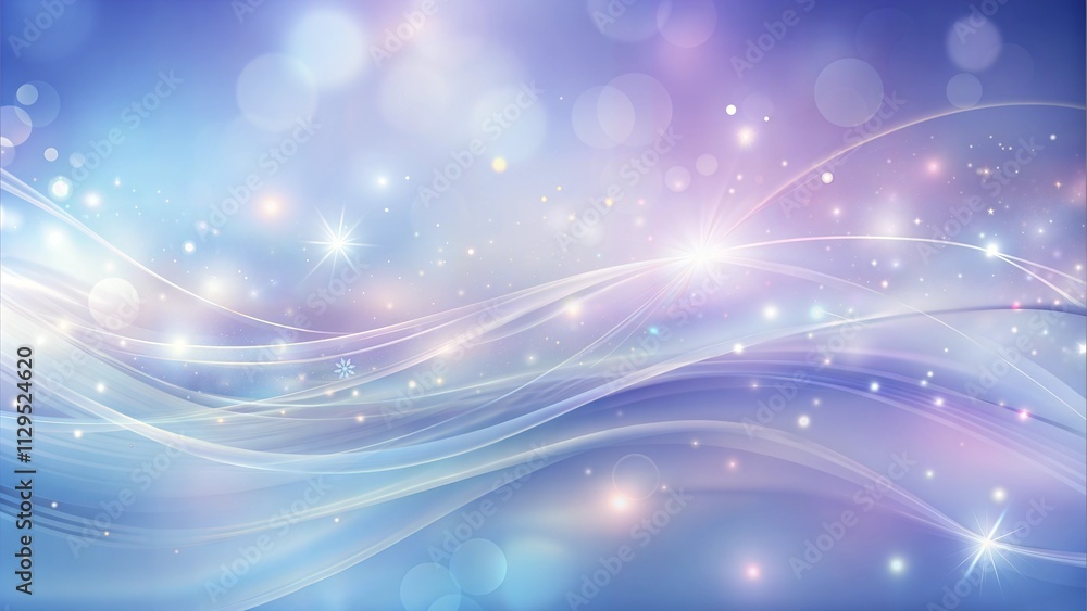 Obraz premium Soft abstract pastel background with glowing lights.