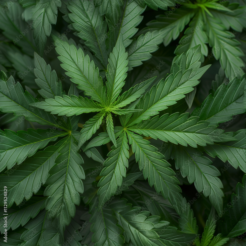 Medical cannabis leaf. Medical cannabis leaf.