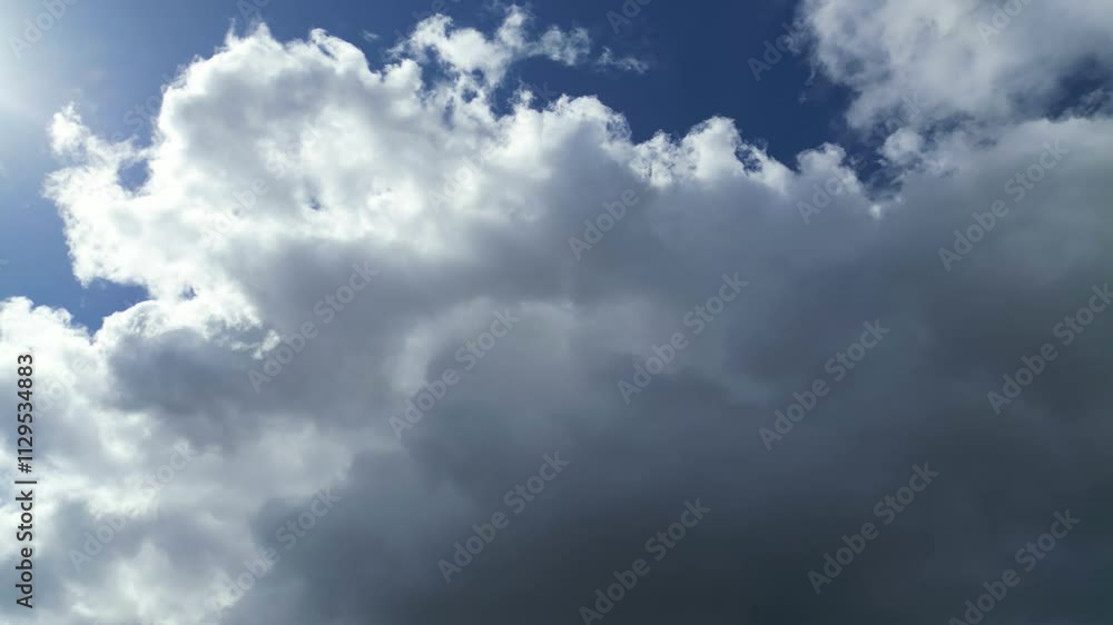 Dramatic Winter Rain Clouds over England UK Dramatic Winter Rain Clouds over England UK