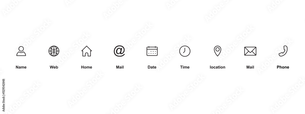 web icon set. web vector icon set. icon set for computer and mobile. web icon set. web vector icon set. icon set for computer and mobile.