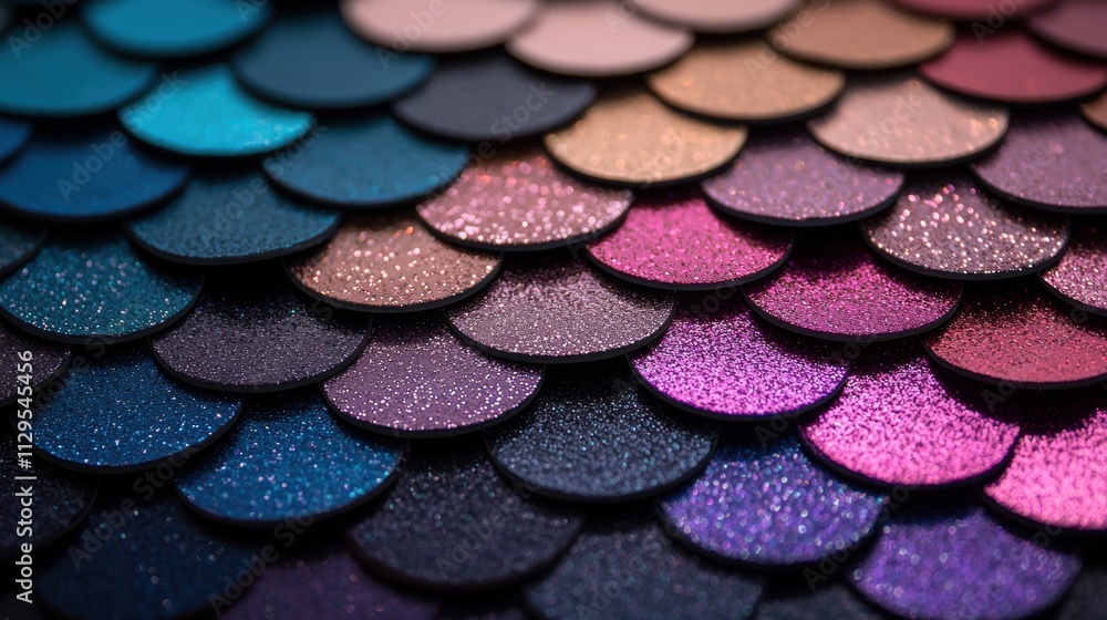 custom made wallpaper toronto digitalClose-up of a pattern of scales. the scales are arranged in a grid-like manner, with each scale having a different color - blue, pink, purple, and gold.