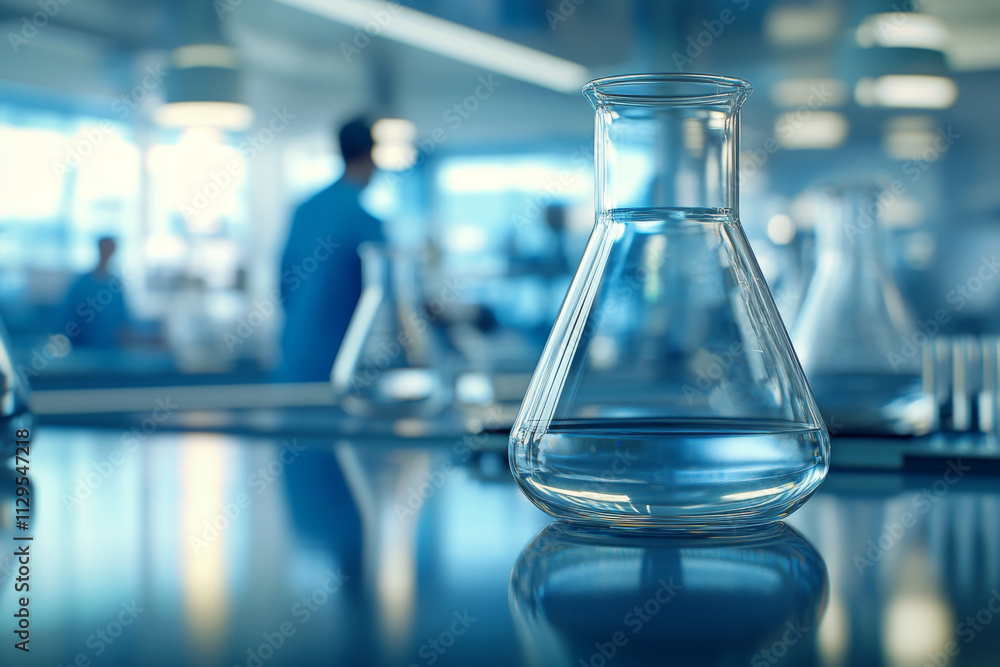 Close-Up of Laboratory Glassware Close-Up of Laboratory Glassware