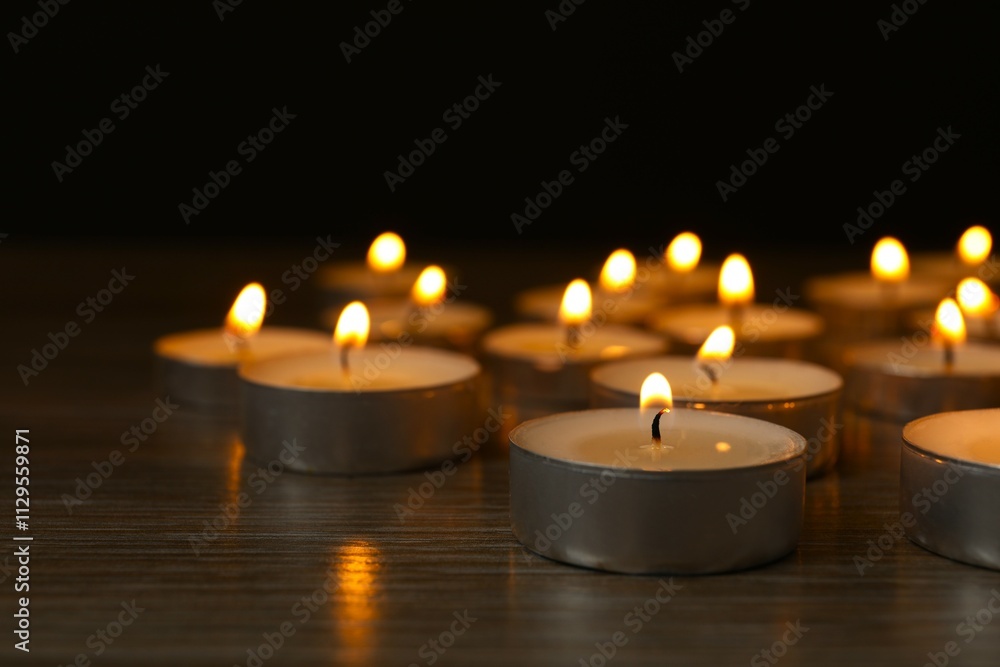 candles in the dark candles in the dark